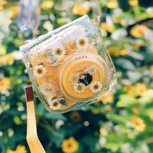 Pressed Floral Instax Mini Camera Bag